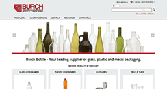 Desktop Screenshot of burchbottle.com